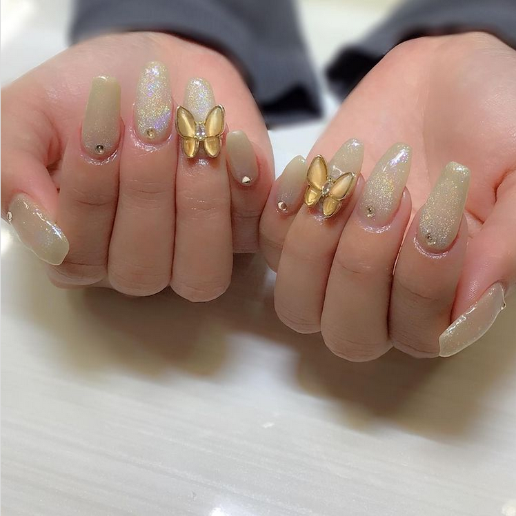 春ネイルのデザインおまかせ下さい 三重県名張市の脱毛 ネイル エステサロン アンジェリーク Nail Esthetic Angelique